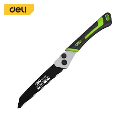 เลื่อยตัดกิ่งไม้ พับได้ DELI EDL-YL2404-GN-01 7 นิ้ว_0